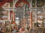 Galerie mit Ansichten des Modernen Rom, 1757