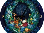 Puzzle-Uhr - Astrologie
