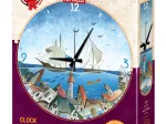 Puzzle Uhr - Aqua Stadt