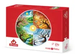 Rundpuzzle - Das Rad der Jahreszeiten