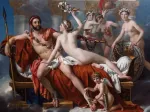 XXL Teile - Jacques-Louis David: Mars entwaffnet durch Venus und die Grazien, 1824