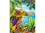 Parrot In The Jungle  - Puzzle Neon