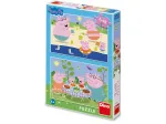 2 Puzzles - Peppa Wutz: Im Urlaub