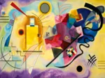 Kandinsky - Gelb-Rot-Blau, 1925
