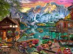 Lago Di Braies, Italien