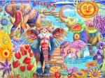 Elephants in the Garden