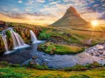 Wasserfall in Island, Kirkjufellsfoss
