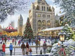 Skating Outside Natural History Museum