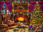Cosy Christmas Room