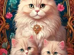 Katzen-Trio