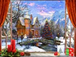 Christmas Mountain View