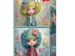 2 Puzzles - Flower Girls