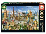 Miniatur-Puzzle – Symbole Europas