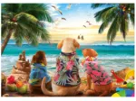 Dogs on the beach