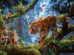 Tiger Auf Dem Baum