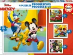 4 Puzzles - Mickey & Friends