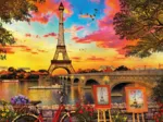 Sonnenuntergang in Paris