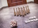 3D Holzpuzzle - Mini Bowling