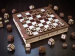 Mechanical 3D-puzzle of the Classic Board Games