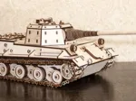 3D Holzpuzzle - Tank Lowe
