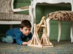 3D Holzpuzzle - Trebuchet