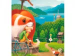 Holzpuzzle - Sommermärchen