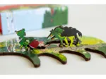 Holzpuzzle - Der Besuch bei Großmutter