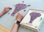 Holzpuzzle - Elefant