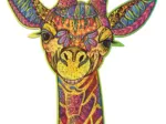 Holzpuzzle - Die Lustige Giraffe