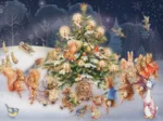 XXL Teile - Peter Rabbit - Around the Christmas Tree