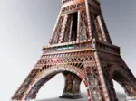 3D Puzzle - Paris: Eiffelturm