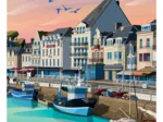 Minipuzzle 96 Teile - Le POULIGUEN Sous les Embruns - Le Port