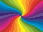 Regenbogen platzen