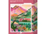 Mini Puzzle - Rainbow Mountain
