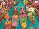 Schwimmender Markt Thailand