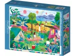 Camping im Sommer