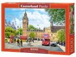 Beschäftigter Morgen in London