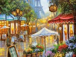 Frühlingsblumen in Paris