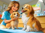Dogs at the Vet
