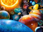 Planeten und Monde