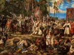 Art Collection - Kosciuszko in der Schlacht von Raclawice, Jan Matejko