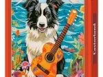 Collie, Gitarre und Meer