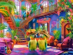 Papageien im Paradies