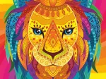Abstract Lion