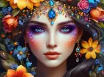 Die Blumenfrau