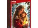 Weihnachtszärtlichkeit - Mutter und Tochter Kollektion