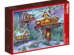 Winter-Baumhaus