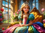 The Princess on her Throne