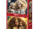 2 Puzzles - La Lune et le Soleil - Collection Mère et Fille