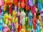 Bunte Laternen